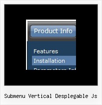 Submenu Vertical Desplegable Js Menu In Html