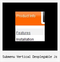 Submenu Vertical Desplegable Js Creating Scroll Menu