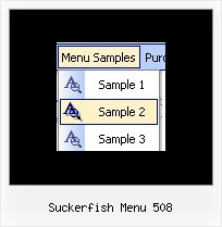 Suckerfish Menu 508 Javascript Absolute Position
