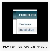 Superfish Asp Vertical Menu Example Expanding Vertical Menu