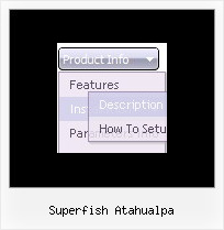 Superfish Atahualpa Dhtml Menu