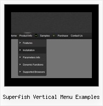 Superfish Vertical Menu Examples Dhtml Pop Up Position