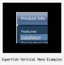 Superfish Vertical Menu Examples Html Button Drop Shadow Example