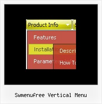 Swmenufree Vertical Menu Web Menu Example