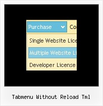 Tabmenu Without Reload Tml Dhtml Xp Style Menu Sample