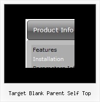 Target Blank Parent Self Top Crear Popup Menus