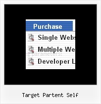 Target Partent Self Transparent Drop Down Menu In Html