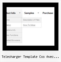 Telecharger Template Css Avec Menu Deroulant Template Maker