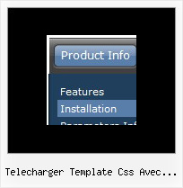 Telecharger Template Css Avec Menu Deroulant Mouse Over Drop Menus