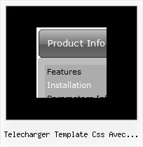 Telecharger Template Css Avec Menu Deroulant Css Menu Drop Down