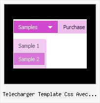 Telecharger Template Css Avec Menu Deroulant Vertical Submenu Html