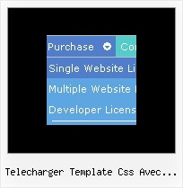 Telecharger Template Css Avec Menu Deroulant Menu Popup Dhtml