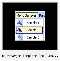 Telecharger Template Css Avec Menu Deroulant Dhtml Menu Cross Browser