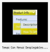 Temas Con Menus Desplegables Drupal Mouseover Menus Using Javascript