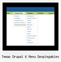 Temas Drupal 6 Menu Desplegables Xp Navigation Bar