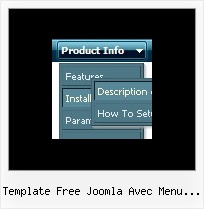 Template Free Joomla Avec Menu Deroulant Dhtml Simple Menu Tutorial