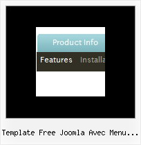 Template Free Joomla Avec Menu Deroulant Source Menu Dynamique