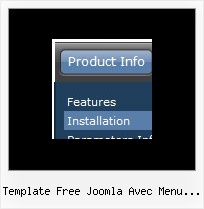 Template Free Joomla Avec Menu Deroulant Sample Menu Dynamique Frame