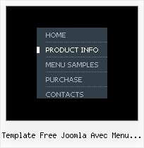 Template Free Joomla Avec Menu Deroulant Javascript Mouseover Drop Down Menu