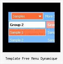 Template Free Menu Dynamique Css Dynamic Menu