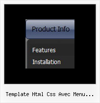 Template Html Css Avec Menu Deroulant Ejemplos De Submenu En Java