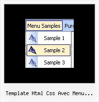 Template Html Css Avec Menu Deroulant Html Menu Codes