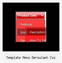 Template Menu Deroulant Css File Maker Ejemplos
