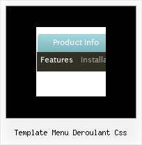 Template Menu Deroulant Css Javascript Expanding Menu