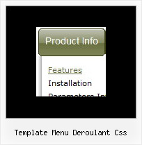 Template Menu Deroulant Css Dinamic Menu Dhtml