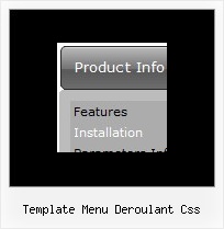 Template Menu Deroulant Css Dhtml Folder Style