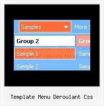Template Menu Deroulant Css Xp Style Menu Is Html