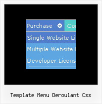 Template Menu Deroulant Css Vertical Menu Simple