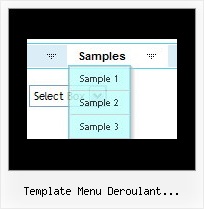 Template Menu Deroulant Horizontal Flash Disable Xp Drop Down Menu
