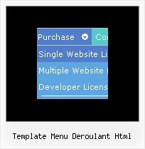 Template Menu Deroulant Html Tutorial Tab Menu