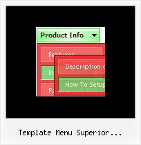 Template Menu Superior Desplegable Css Mouse Over Effects Examples