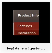 Template Menu Superior Desplegable Css Vertical Flyout Menu V