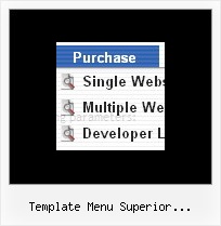 Template Menu Superior Desplegable Css Mouseover Drop Menu