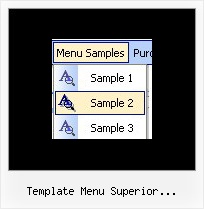 Template Menu Superior Desplegable Css Dhtml Transparent Menu