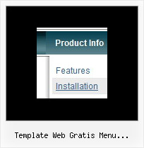 Template Web Gratis Menu Desplegable Javascript Dhtml Transparency