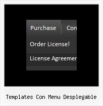 Templates Con Menu Desplegable Tree Menu Sample Frame Version