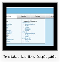 Templates Css Menu Desplegable Javascript Roll Over Menu
