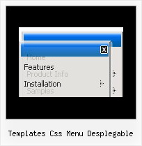 Templates Css Menu Desplegable Javascript List Menus