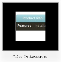 Tilde In Javascript Vertical Dropdown Menus