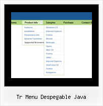 Tr Menu Despegable Java Menus Desplegable En Java