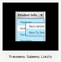 Transmenu Submenu Limits Html Dhtml Javascript Tabs