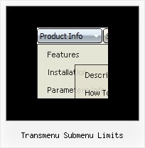 Transmenu Submenu Limits Dropdown In Javascript