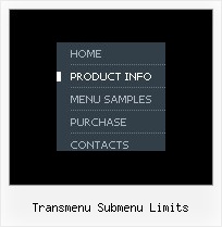 Transmenu Submenu Limits Cascading Menus Horizontal