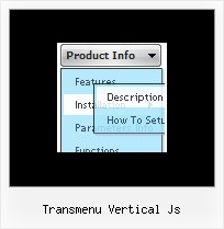 Transmenu Vertical Js Javascript Vertical Cascade Menu