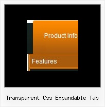 Transparent Css Expandable Tab Menu Makers For Websites