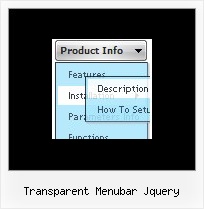 Transparent Menubar Jquery Dropdown Menu Js